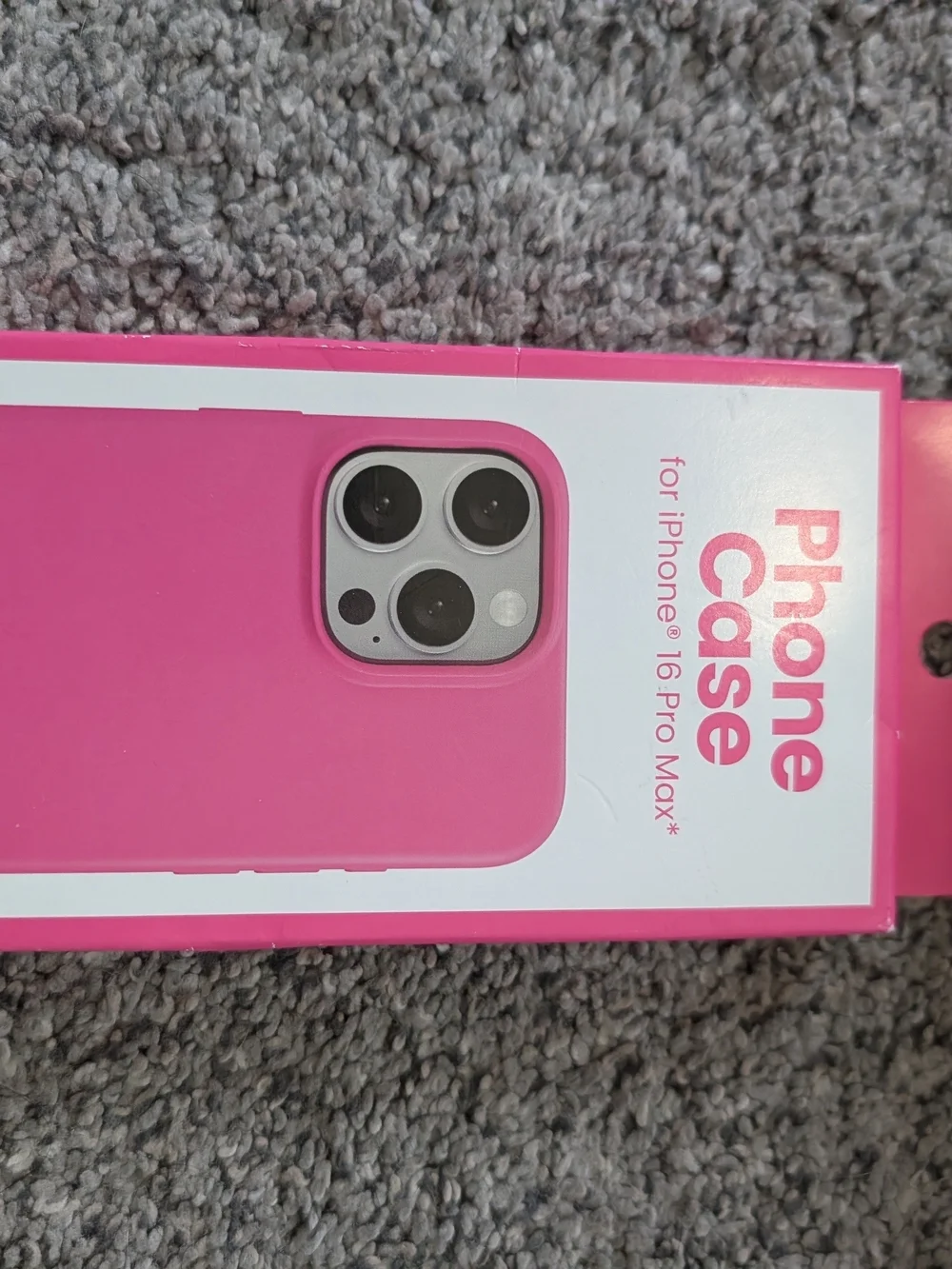 Nwt Pink Phone Case for iPhone 16 Pro Max - Protective Cover